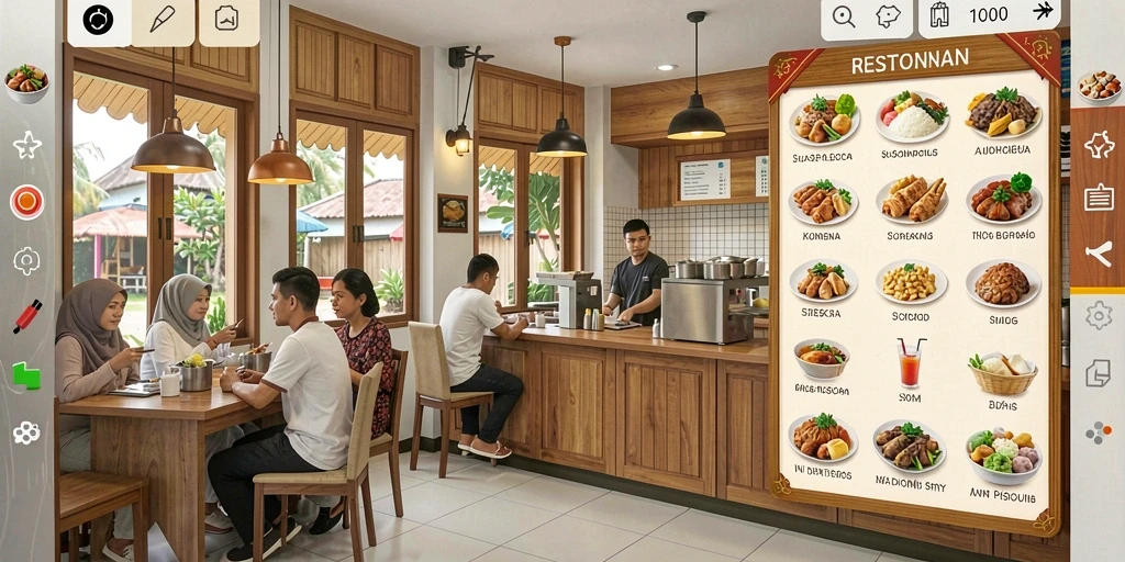 Tampilan antarmuka yang intuitif dan mudah digunakan.