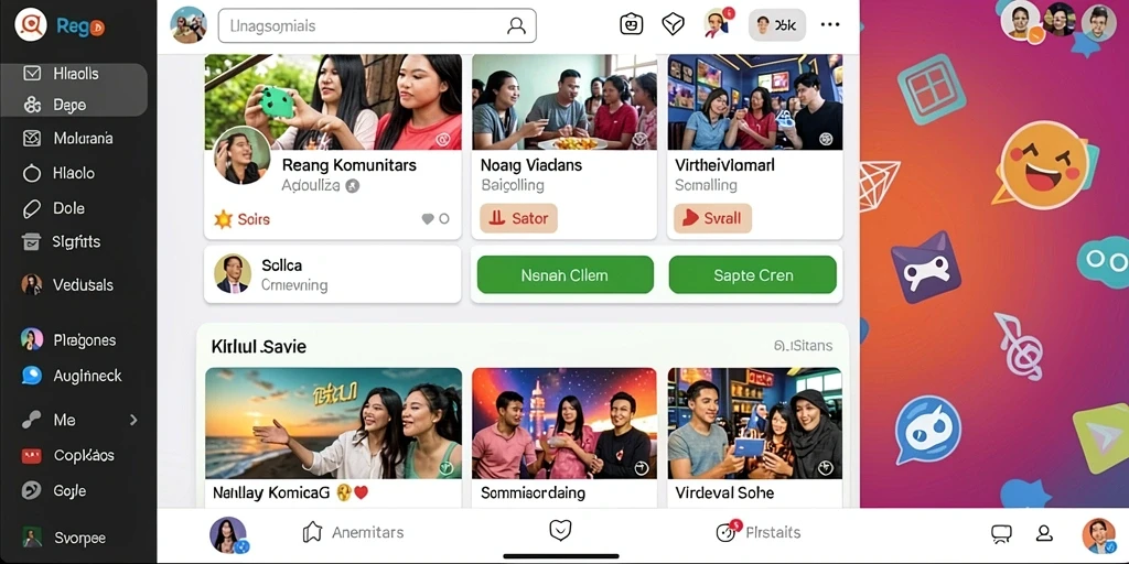Tampilan antarmuka yang ramah pengguna.