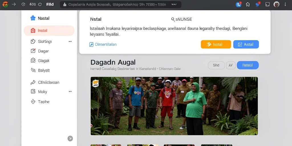 Tampilan antarmuka yang menarik dan mudah digunakan.