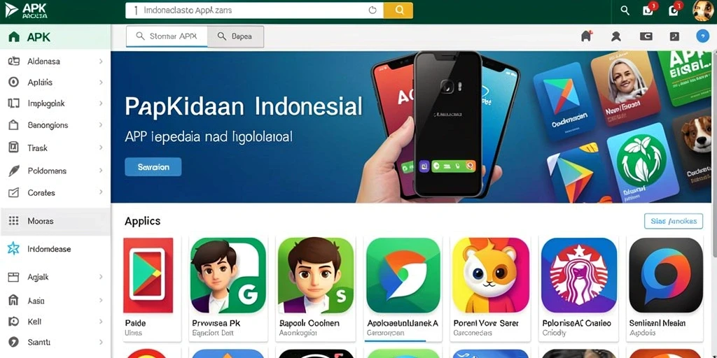Tampilan antarmuka yang user-friendly.