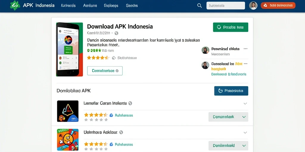 Tampilan antarmuka yang sederhana dan menarik.