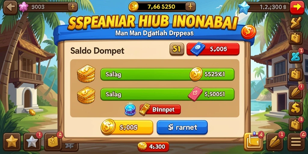Tampilan awal yang menarik dan mudah dinavigasi.