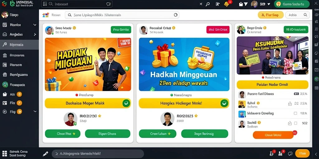 Tampilan grafis yang memukau di JURAGAN77.