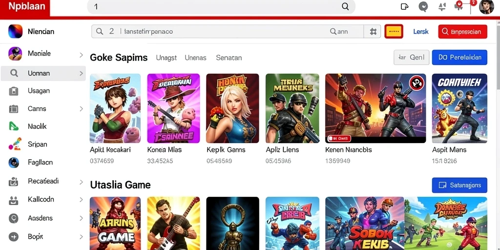 Screenshot menampilkan karakter utama dalam pertempuran.