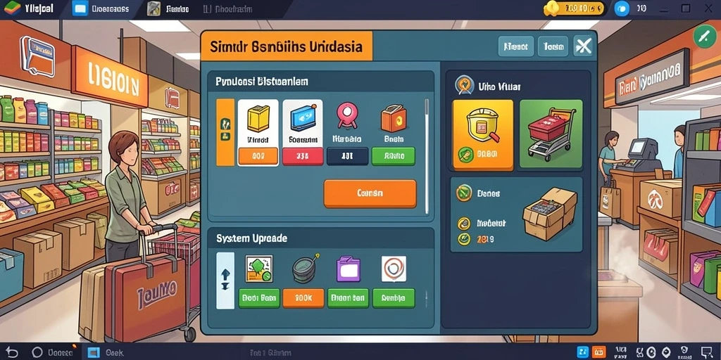 Tampilan utama dengan berbagai pilihan slot yang menarik.