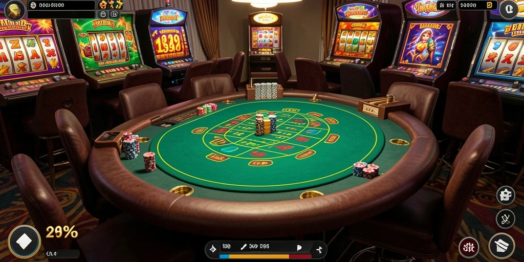 Tangkapan layar menunjukkan aksi menegangkan dalam game.
