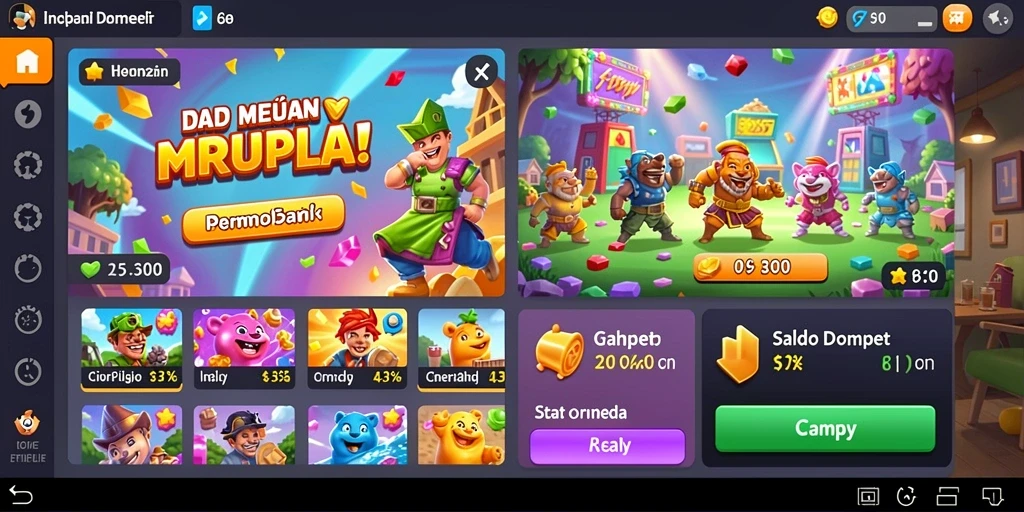Tampilan antarmuka yang ramah pengguna.